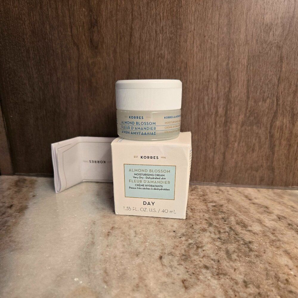 NEW Korres Almond Blossom cream